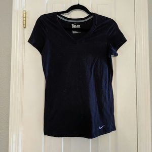 Dark purple XS Nike Dri-fit v neck shirt